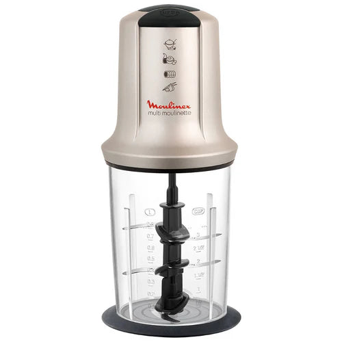 Moulinex MINI Multi Moulinette Silver XXL 500W FR 3blades
