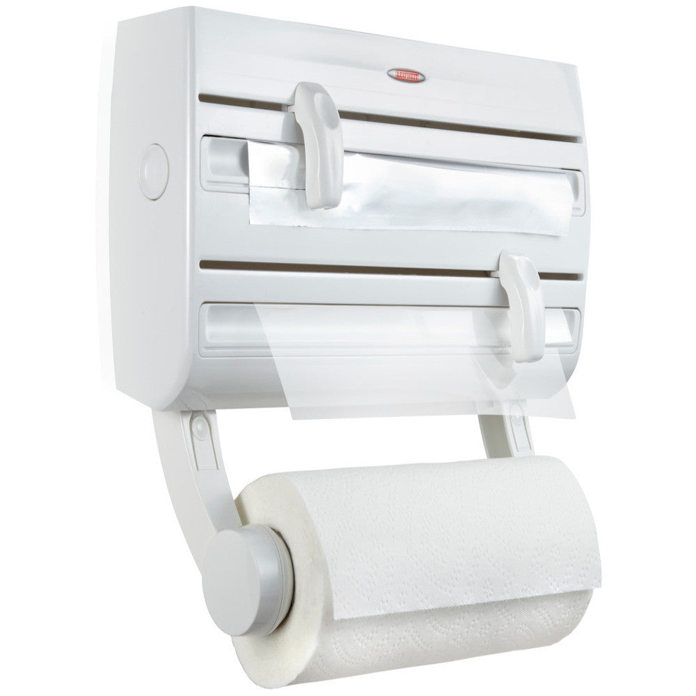 LEIFHEIT Roll Holder Parat White & Grey