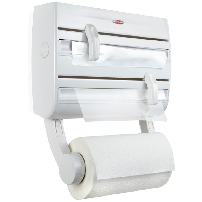 LEIFHEIT Roll Holder Parat White & Grey