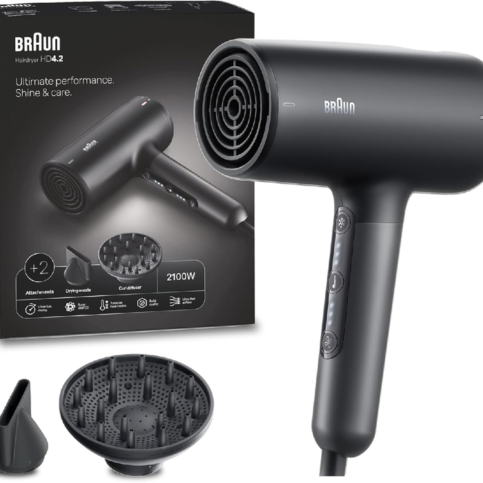 BRAUN High-Power Super Ionic Hair Dryer
