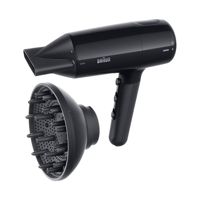BRAUN Lightweight Hair Dryer with Diffuser