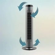 Cecotec Tower Fan 8190, Ionic, Remote, Digital, Oscillation, 60W