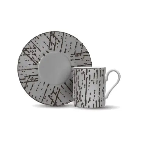 Dorsh Oak Beige 12 Pieces Coffee Cups Set