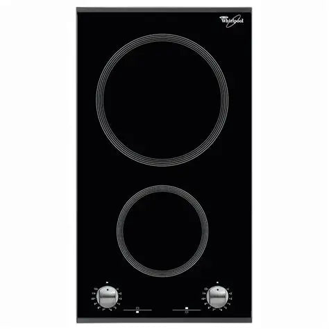 Whirlpool 30cm Built-In Vitroceramic Hob – Black Glass