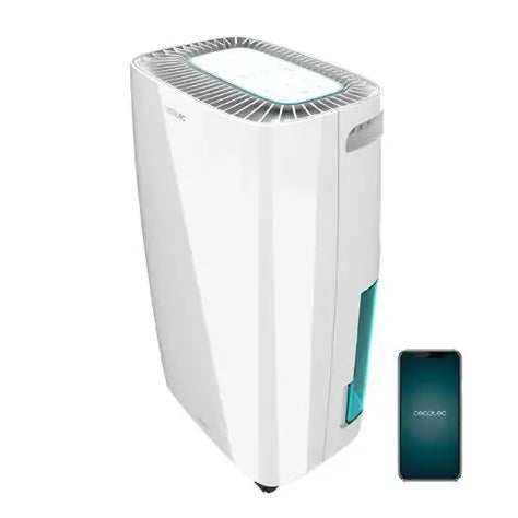 Cecotec Dehumidifier 4000, 10L, 2.5L Tank, Wi-Fi Control, Area 105M3/H, LED Display