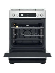 Whirlpool 60x60cm Freestanding Gas Cooker – Stainless Steel