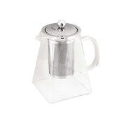 Berlinger Haus Square Glass Tea Pot with Filter, 950 ml