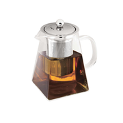 Berlinger Haus Square Glass Tea Pot with Filter, 950 ml