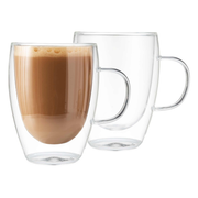 Berlinger Haus Glass Double Wall Mug Set 300Ml