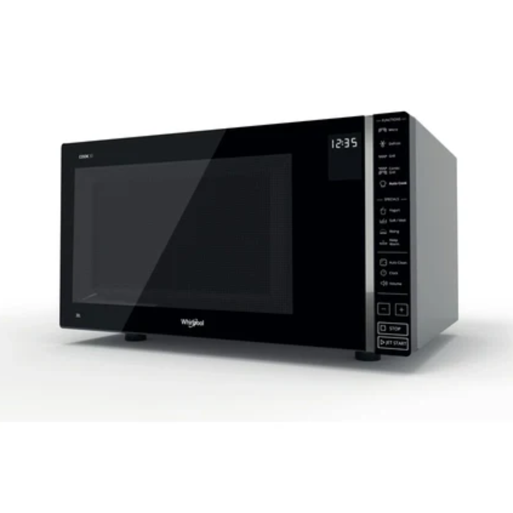 Whirlpool Freestanding 30L Microwave with Grill – Silver