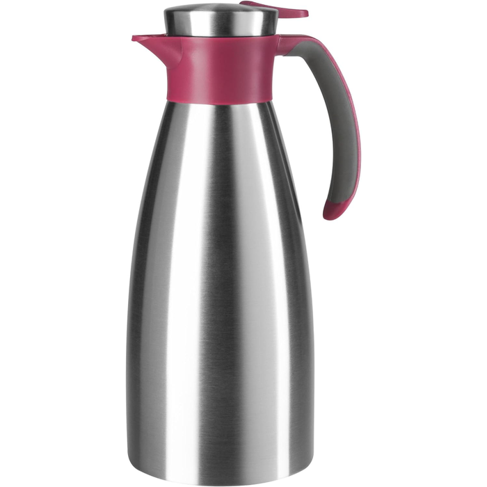 Tefal Soft Grip Jug Quick Tip Closure Raspb Drinkware