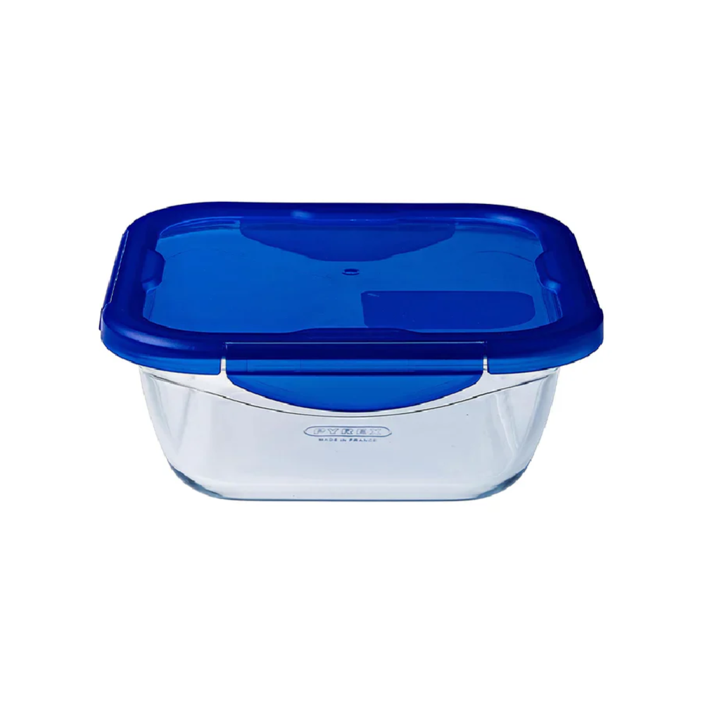 PYREX Cook & Go Square Glass Dish 1.7L