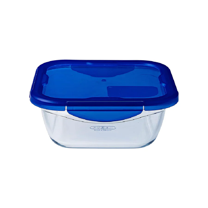 PYREX Cook & Go طبق زجاجي مربع 1.7 لتر