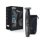 BRAUN Series X Wet & Dry Face & Body Groomer