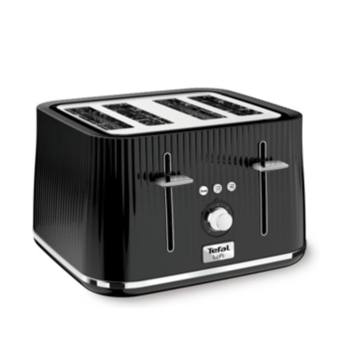 Tefal Loft Toaster 4 Slots. Modern Design. And Ss. W