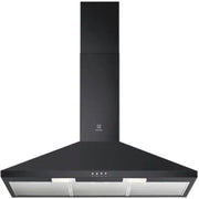 90cm UltimateTaste 300 Chimney Extractor Hood Black