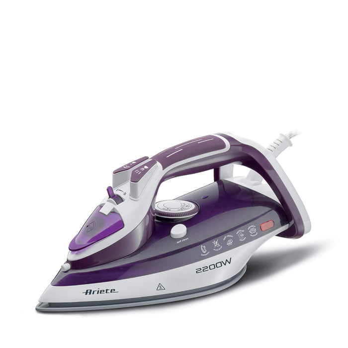 Ariete Steam Iron, Ceramic Soleplate, 2200W