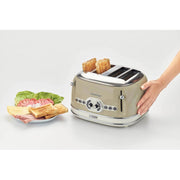 Ariete Vintage Toaster 4 Slices 1630W Beige