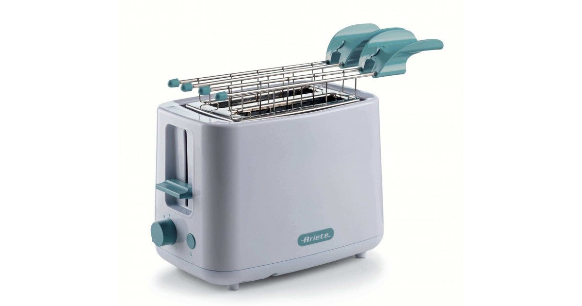 Ariete Toaster White/Blue 7 Browning Settings, 760W