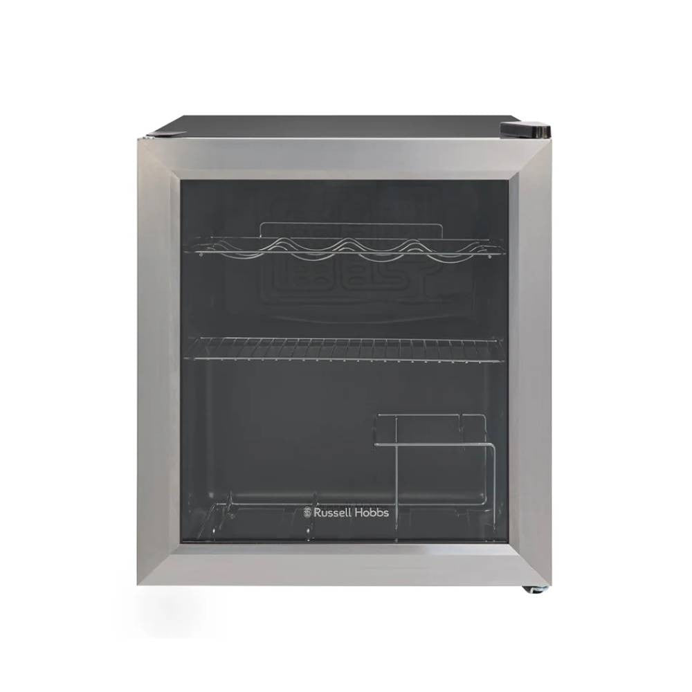 Russell Hobbs 12 Bottles Wine & Drinks Cooler - Stainless Steel