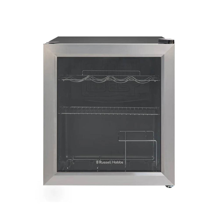 Russell Hobbs 12 Bottles Wine & Drinks Cooler - Stainless Steel