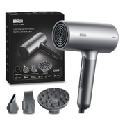 BRAUN Professional Ionic Hair Dryer with Comb & Diffuser