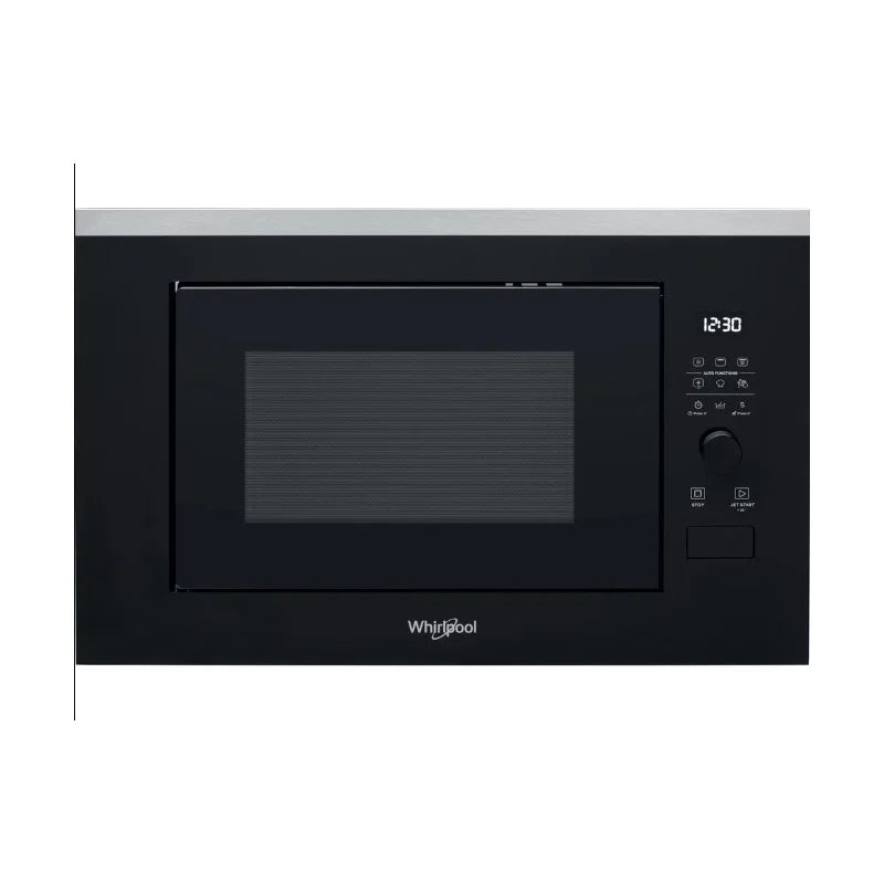 Whirlpool Built-In 25L Microwave with Grill – Stainless Steel