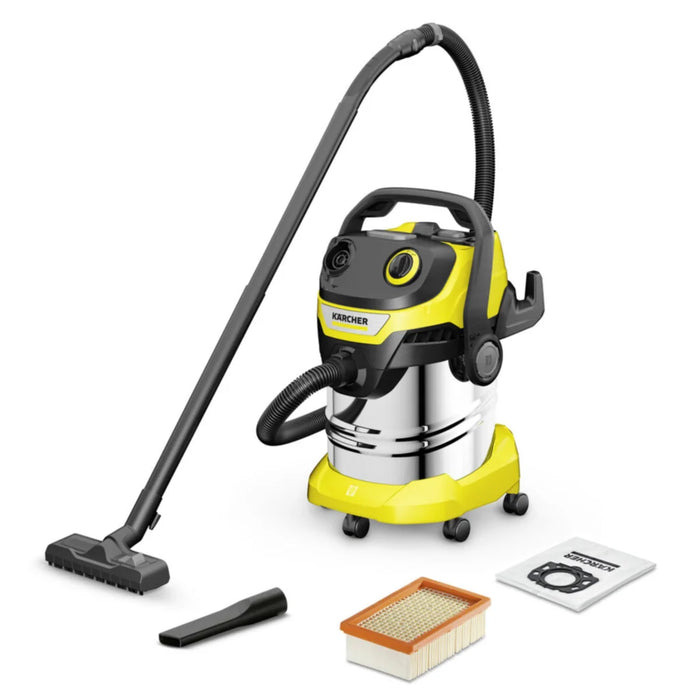 Kärcher 25L Stainless Steel Wet & Dry Vacuum Cleaner