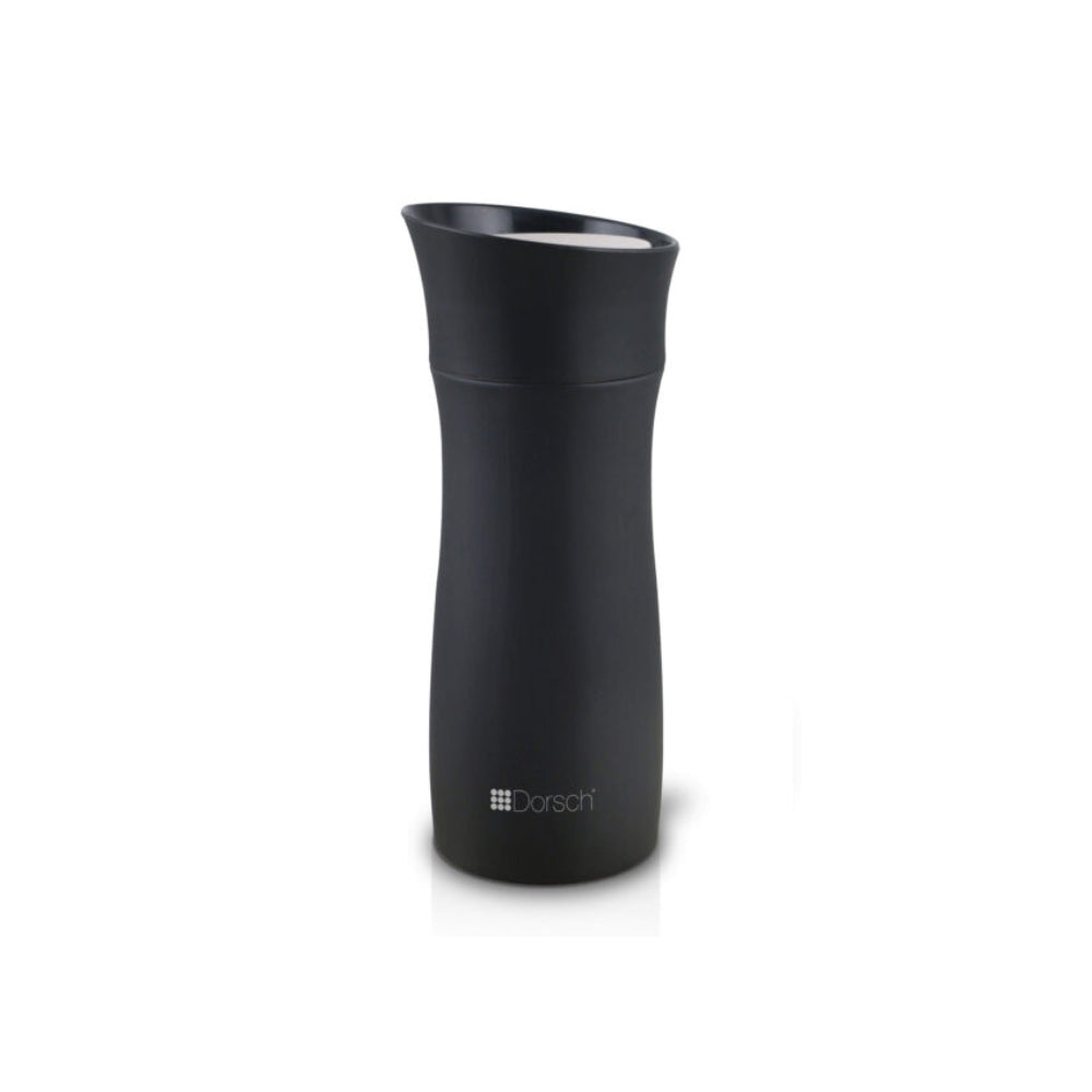 Dorsh Vacuum Mug 300ML - Black Keep Hot Up to 6 Hr. and Cold Up to 12 Hr. Double Wall Stainless Steel 18/10