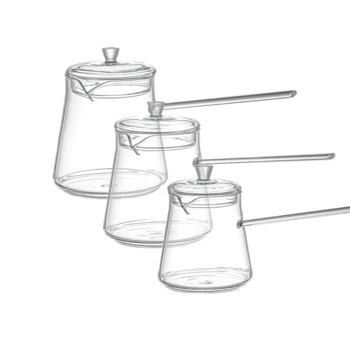 Dorsh Glass Milkpot Set - Set of 3