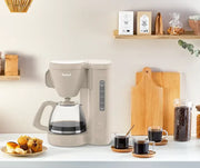 Tefal Morning Fcm. Fairgrey Plastic. . Permanent Filter. W. 50 60 Hz