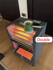 Campomatic Gas Heater with 3 Quartz Electric Elements