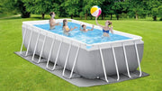INTEX Prism Frame Rectangular Pool Set 4.88X2.44X1.07M