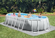 INTEX Prism Frame Oval Pool Set 5.03X2.74X1.22M