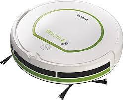 Ariete Robot Briciola, 120mns Running Time, 14.8V, 2600mAH, Remote, Sensor, LED Display, White