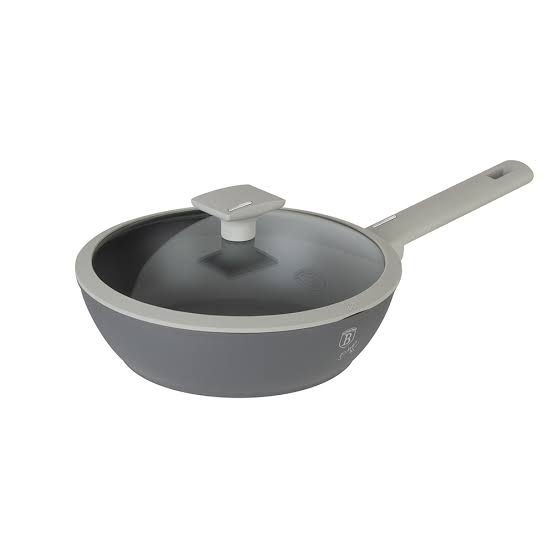 Berlinger Haus Aspen Deep Frypan with Lid, 24 cm