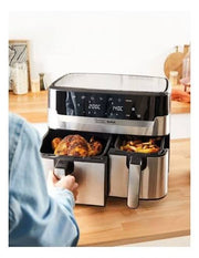 Tefal Dual Easy Fry And Grill. W And Ss. 6p. 50 Hz