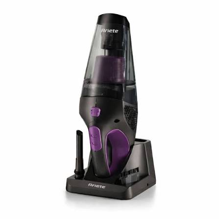 Ariete Wet & Dry Handy Vac18.5V, 2Speeds, Turbo Brush, Grey