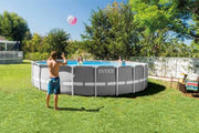 INTEX Prism Frame Above Ground Pool Set D6.10X1.32M