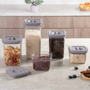 Berlinger Haus 5+5 pcs Canister Set W/ Lock Lid, Sahara Collection