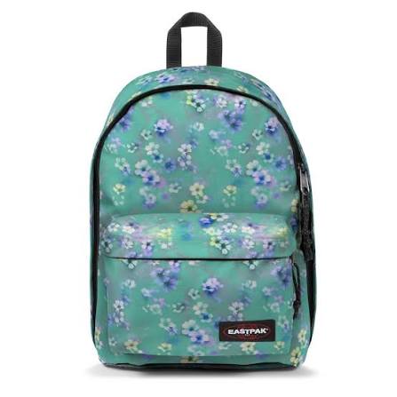 EASTPACK Out of Office Backpack - Flora Fade Aqua