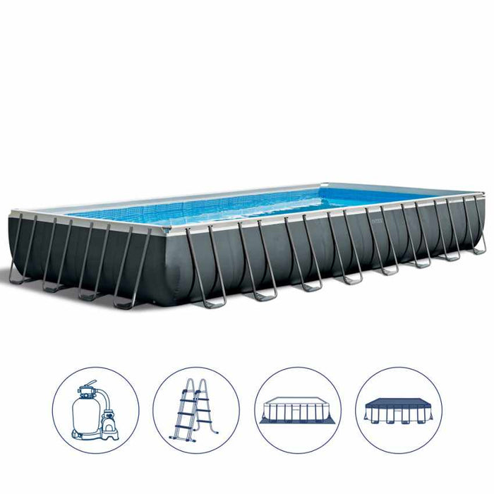 INTEX Ultra XTR Rectangular Pool Set 9.75X4.88X1.32M