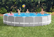 INTEX Prism Frame Above Ground Pool Set D6.10X1.32M