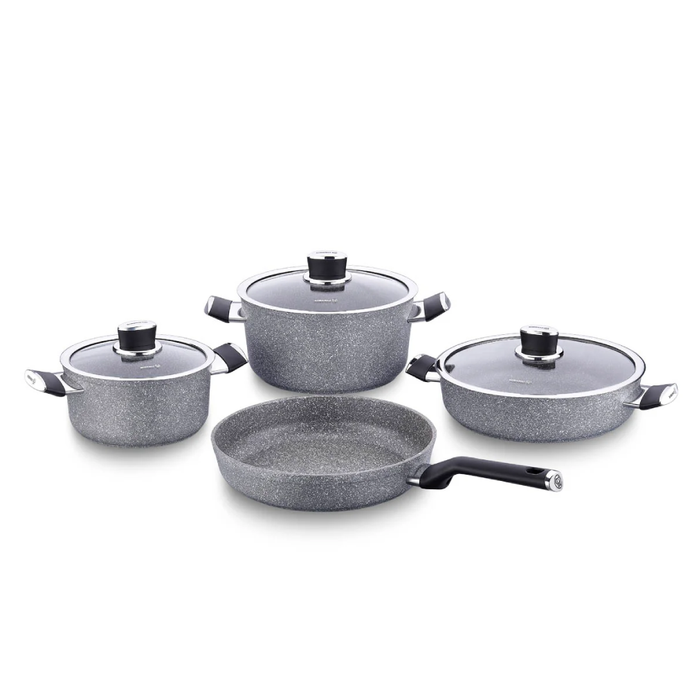 KORKMAZ Palma 7 Piece Cookware Set