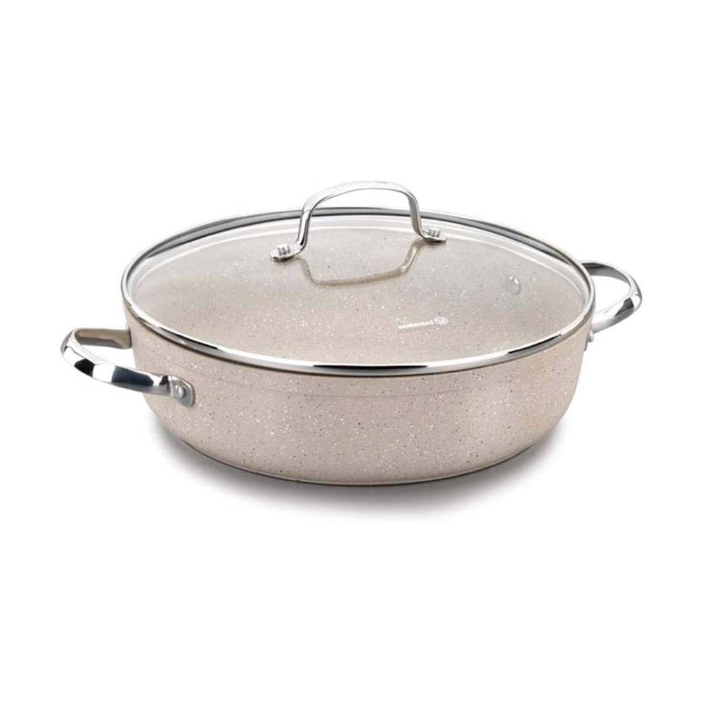 KORKMAZ Granita Low Casserole 28 cm