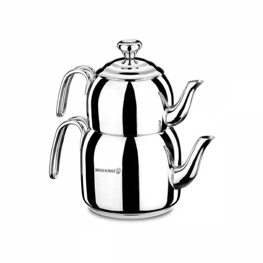 KORKMAZ DROPPA Mega Teapot Set 2,0 / 3,5 L