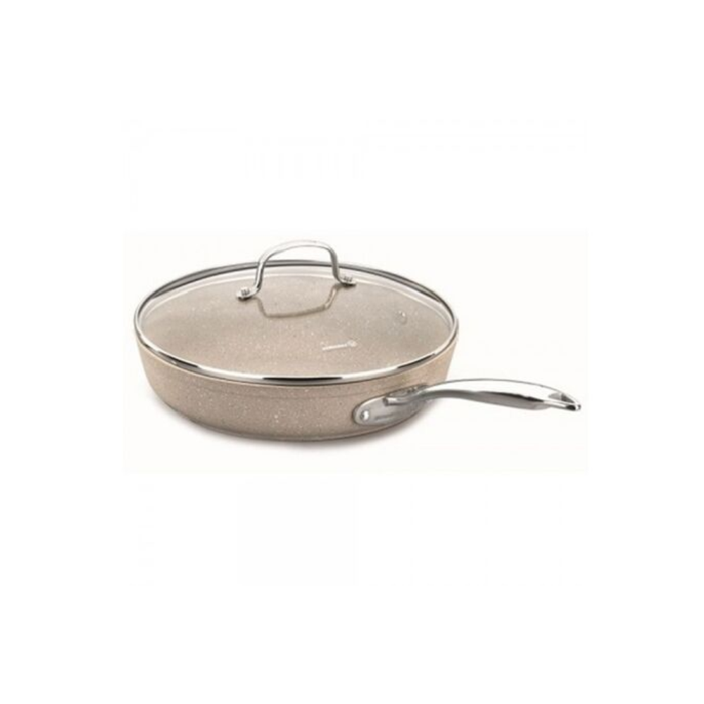 KORKMAZ Granita Frying Pan With Lid 28 cm