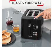 Tefal Smartn'light Toaster 720 Two Slots Safe To Touch. 7 Browning Settings