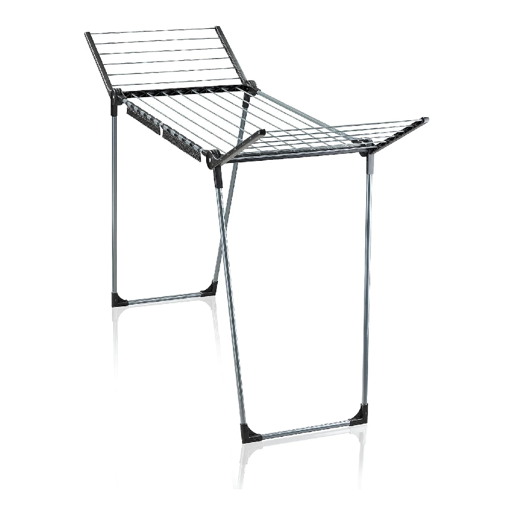 LEIFHEIT Standing Clothes Airer Pegasus 200 Solid Black