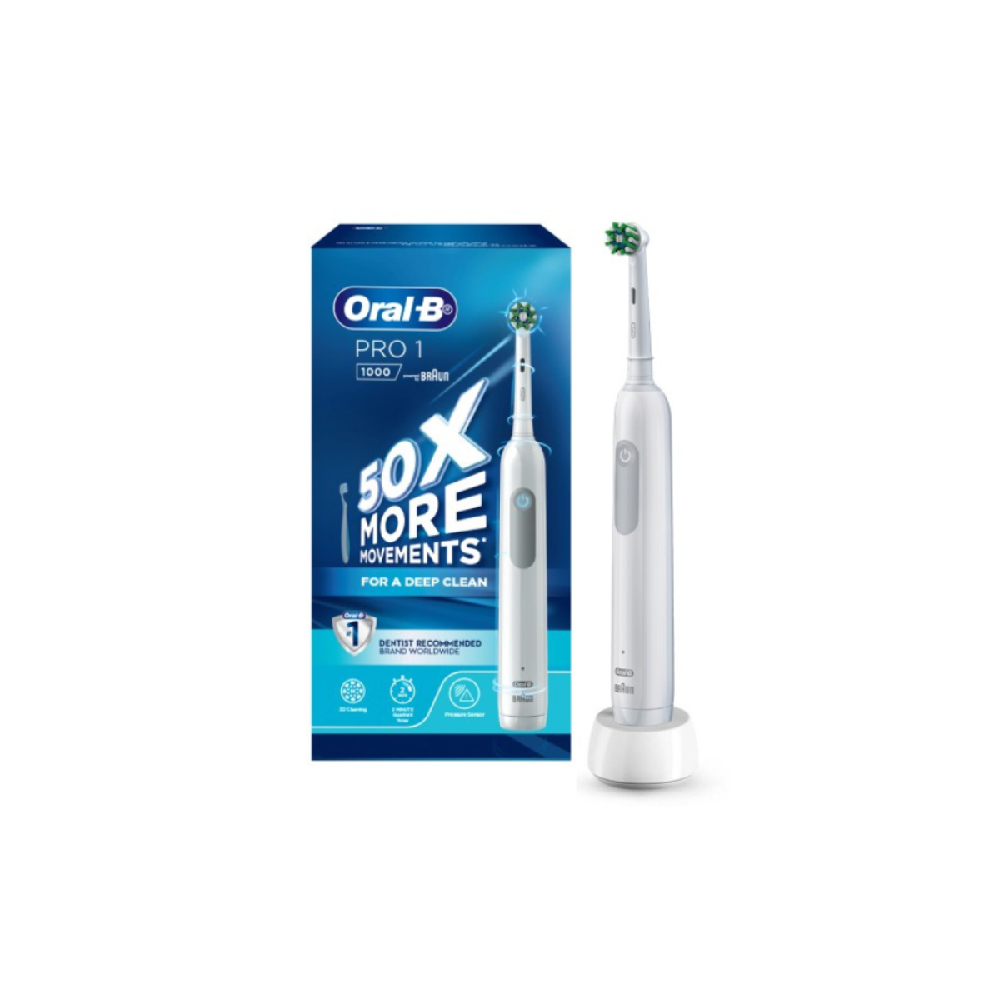 ORAL B Pro 1000 Rechargeable Electric Toothbrush
